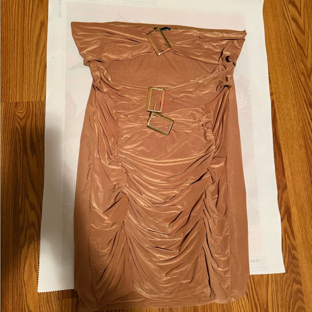Bodycon strapless PrettyLittleThing Dress Size 12